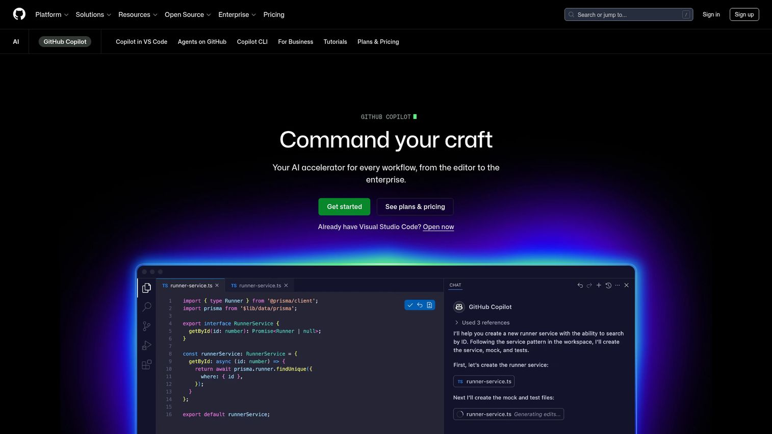 GitHub Copilot AI coding assistant