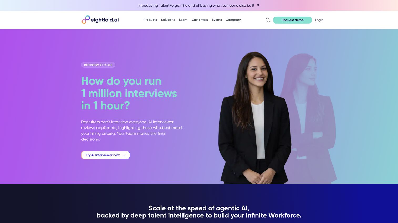 Eightfold AI talent intelligence platform