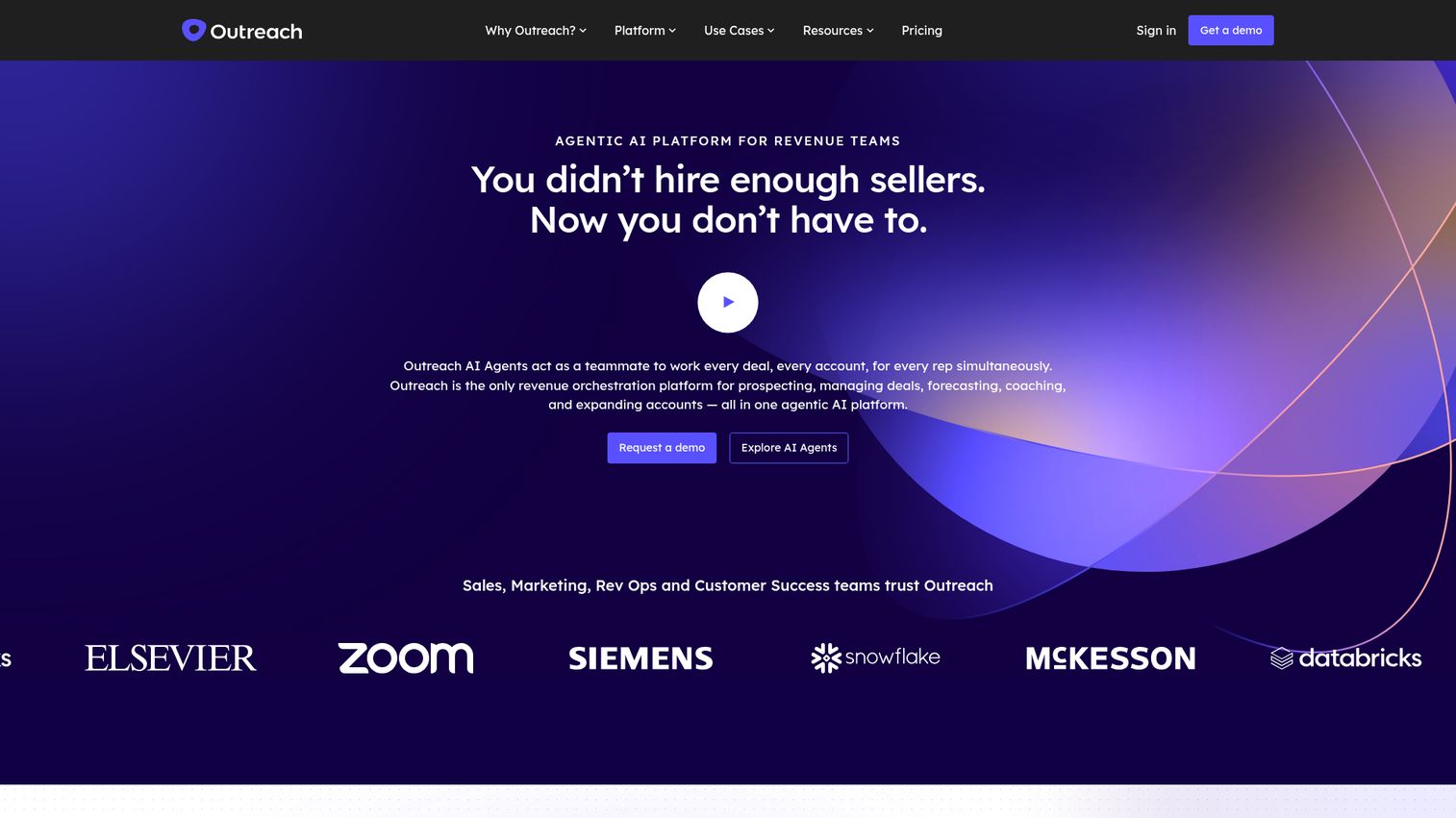 Outreach homepage