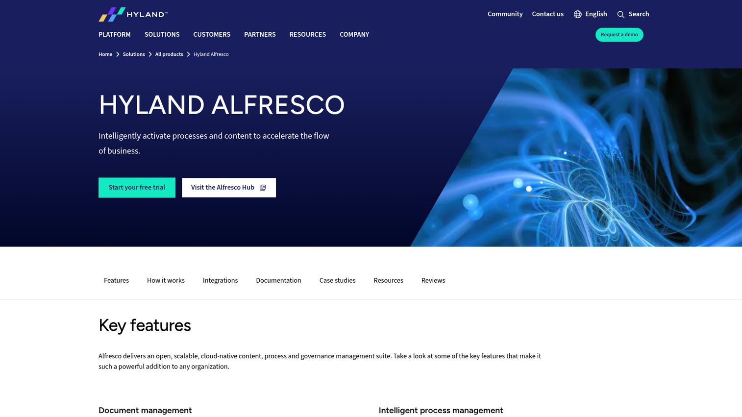 Alfresco open content services platform