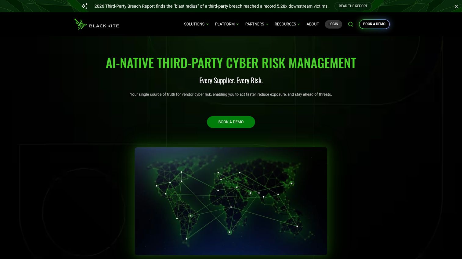 Black Kite third-party cyber risk intelligence