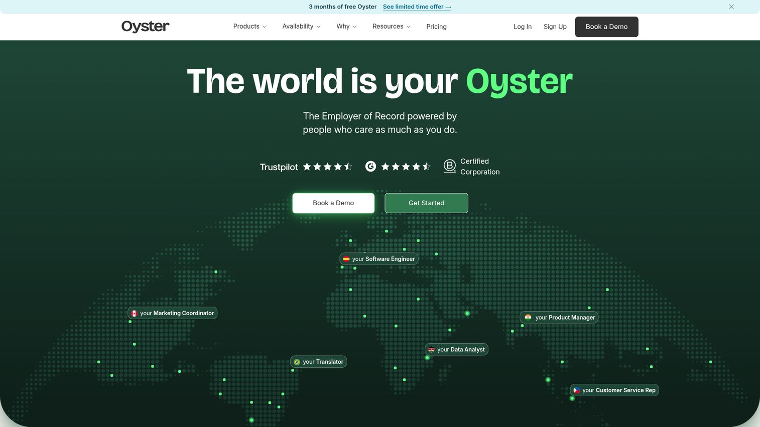 Oyster HR global employment platform