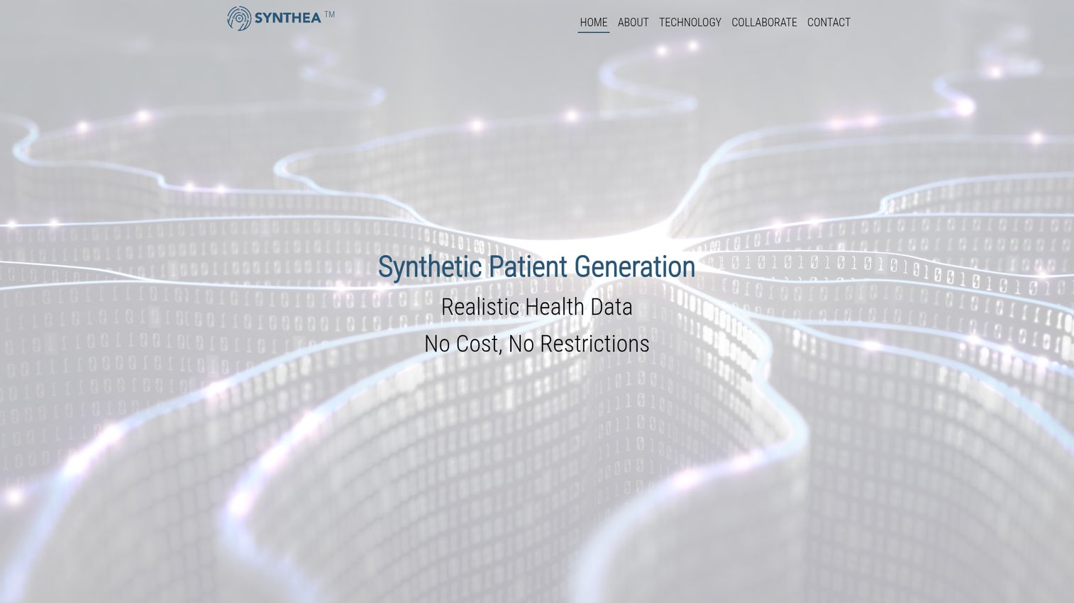 Synthea open-source synthetic patient generator