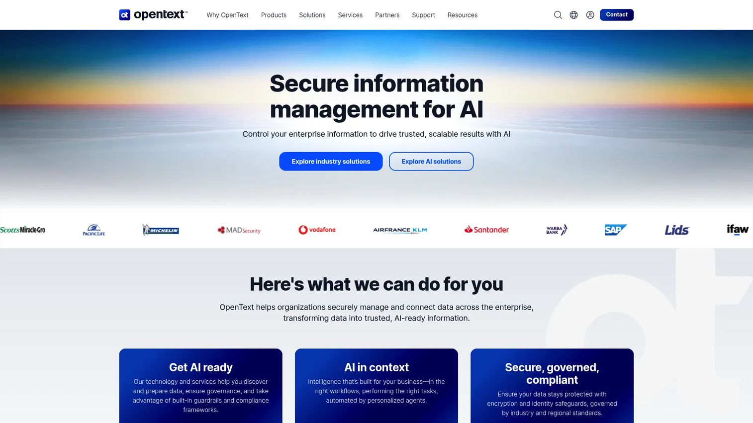 OpenText Communications Exstream CCM software