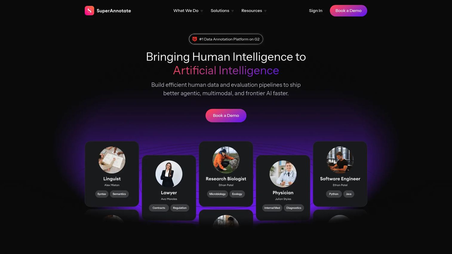 SuperAnnotate image recognition software