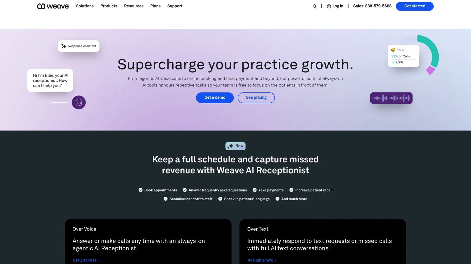 Weave healthcare communication and reminder platform