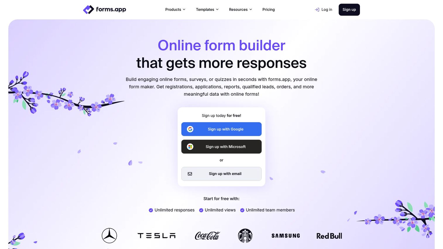 forms.app online form builder
