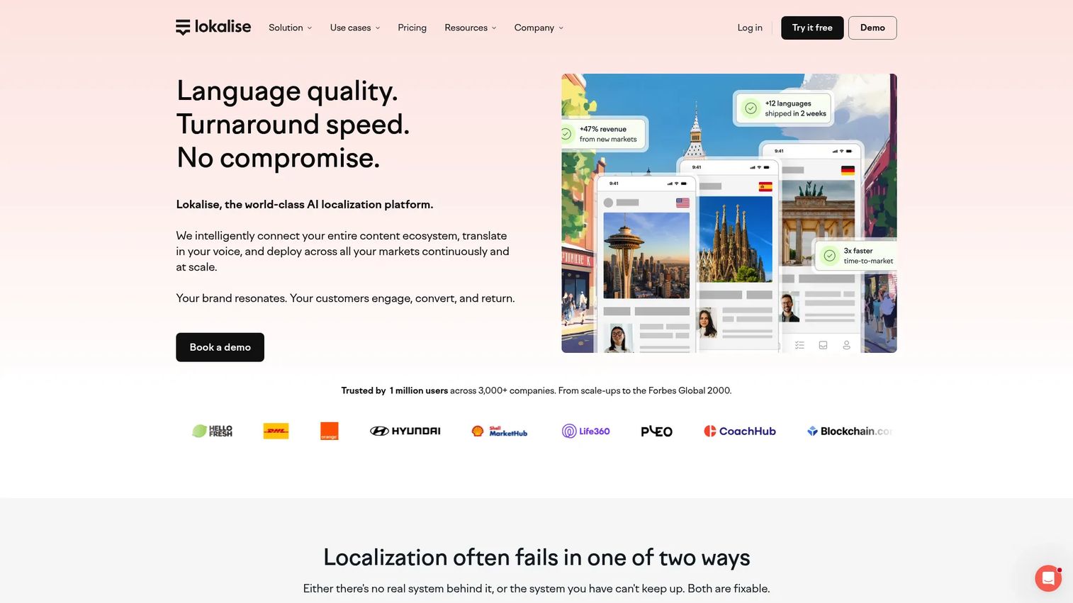 Lokalise localization platform