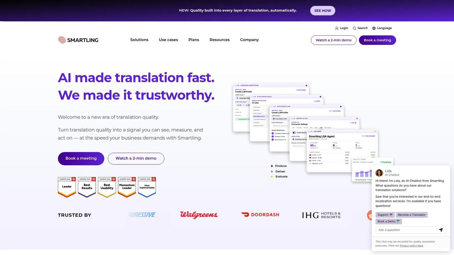 Smartling translation management platform