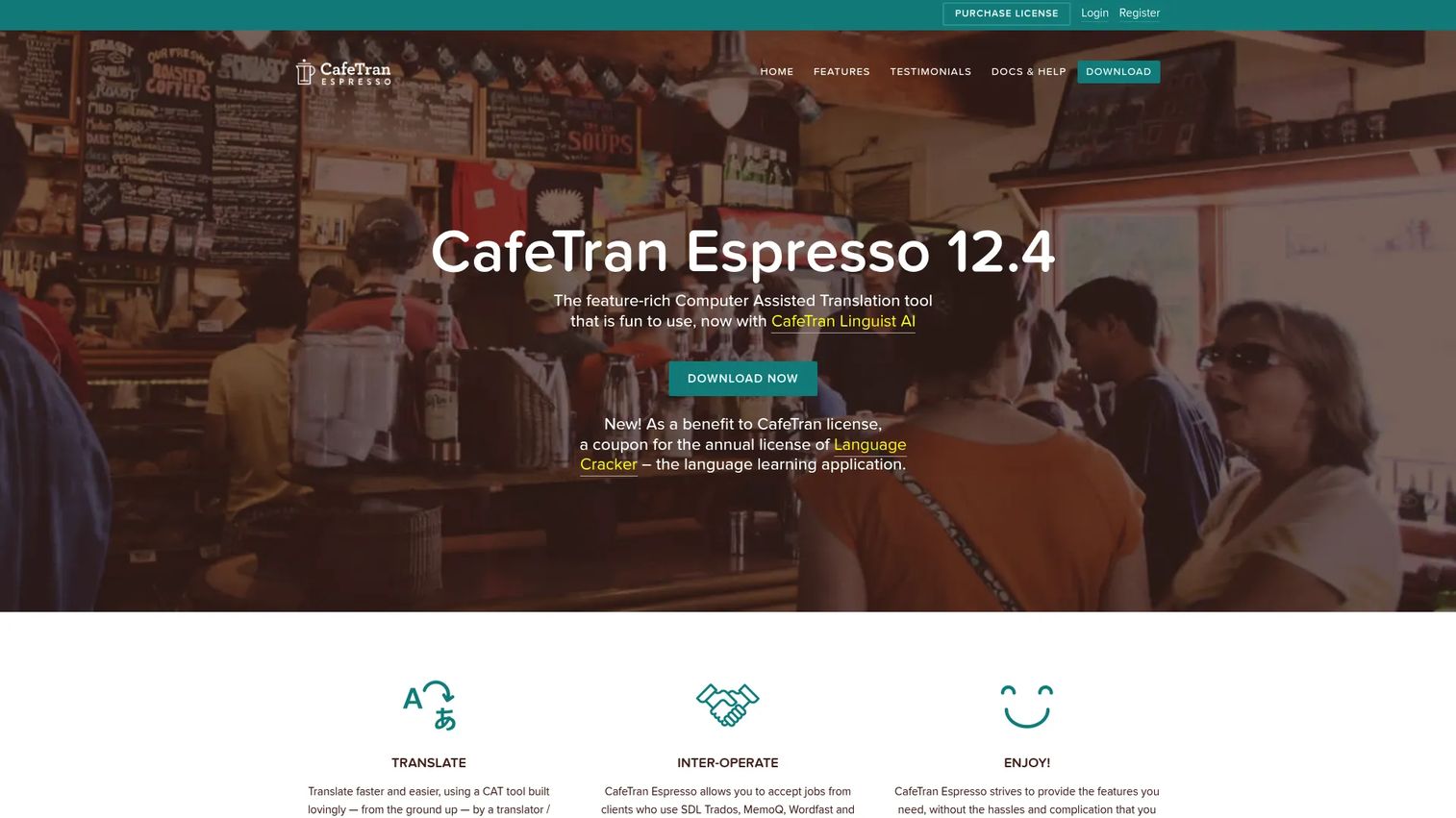 CafeTran Espresso desktop CAT tool