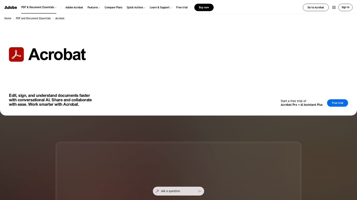 1. Adobe Acrobat