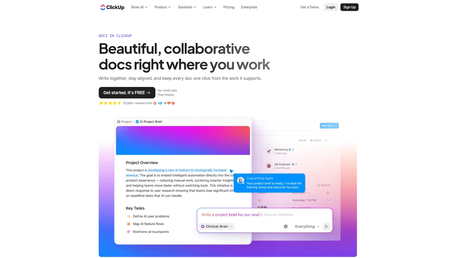 10. ClickUp Docs