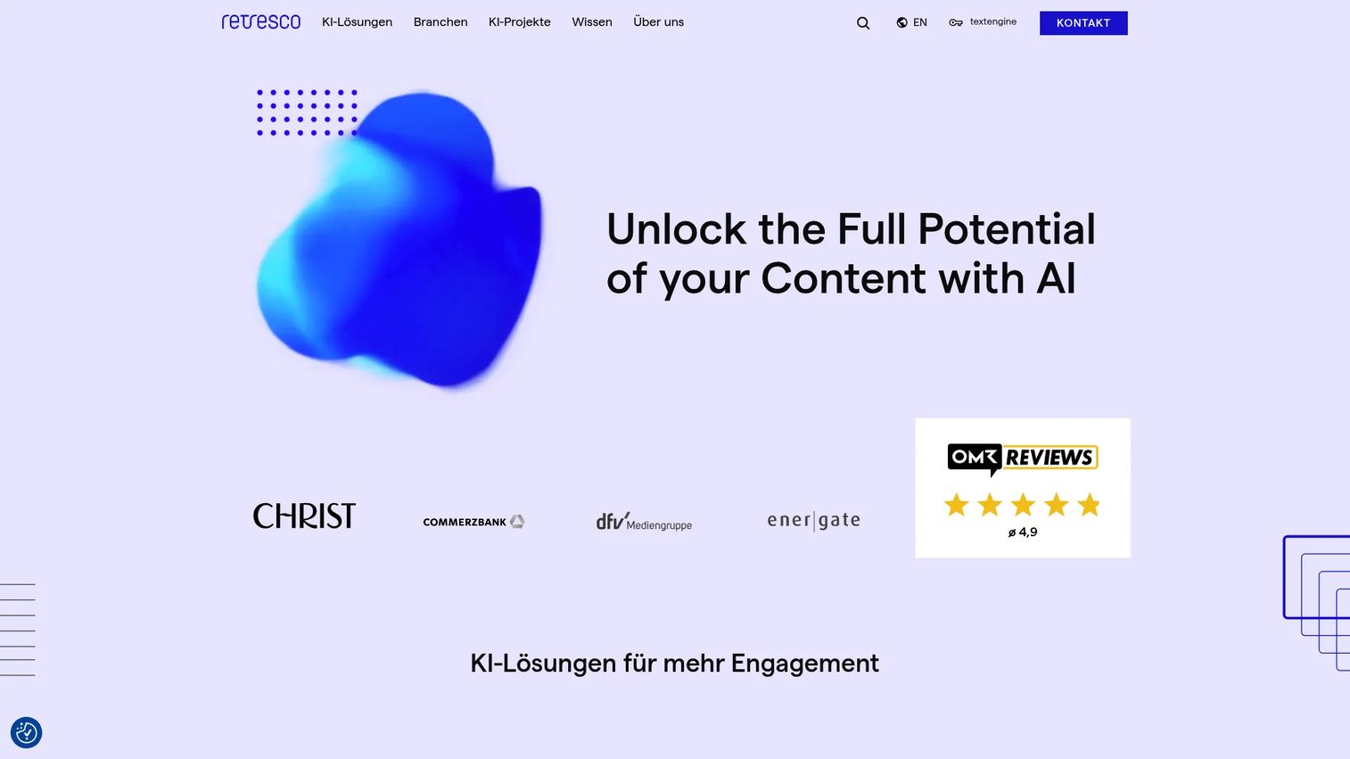 Retresco content automation software
