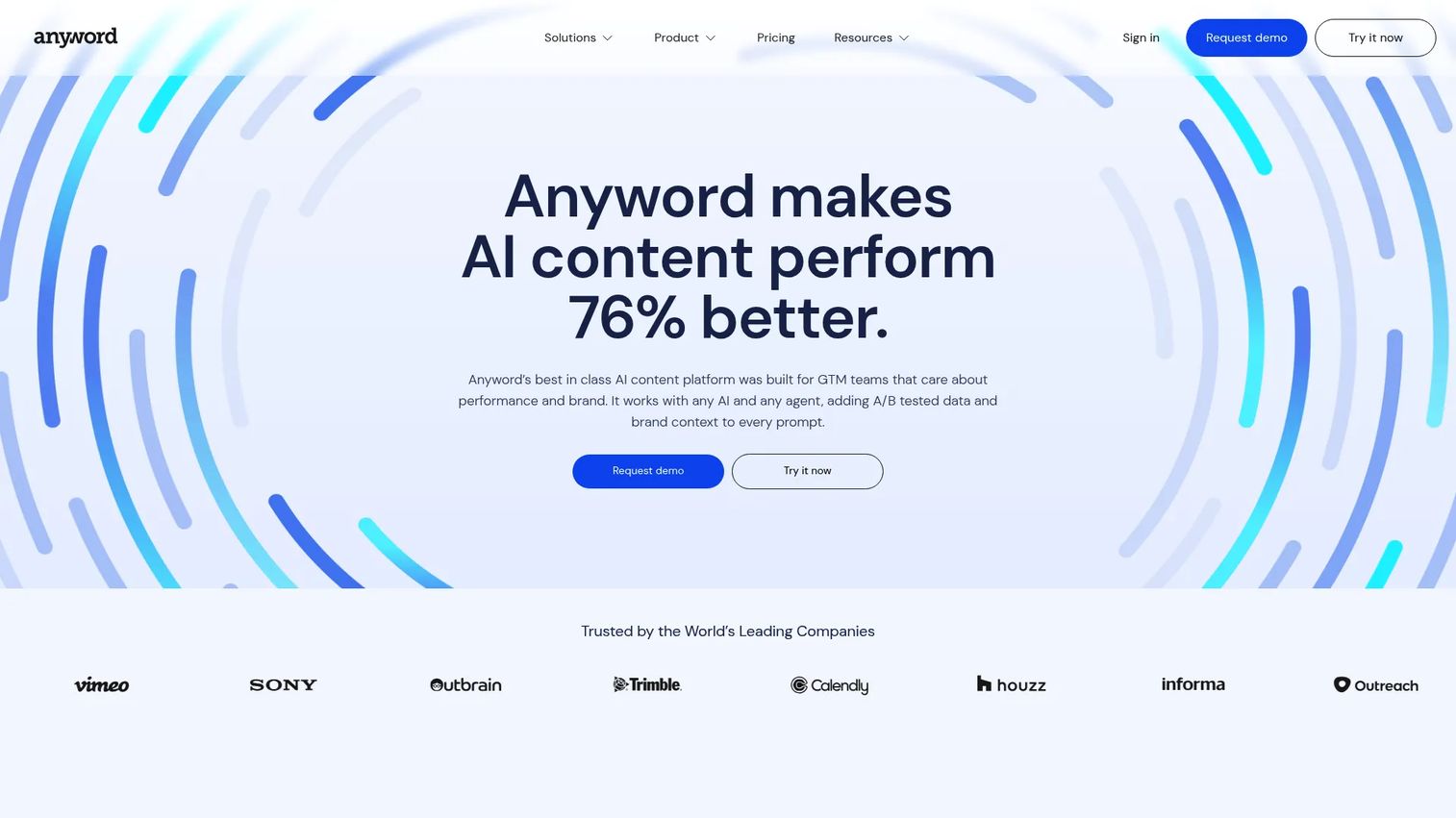 Anyword natural language generation software