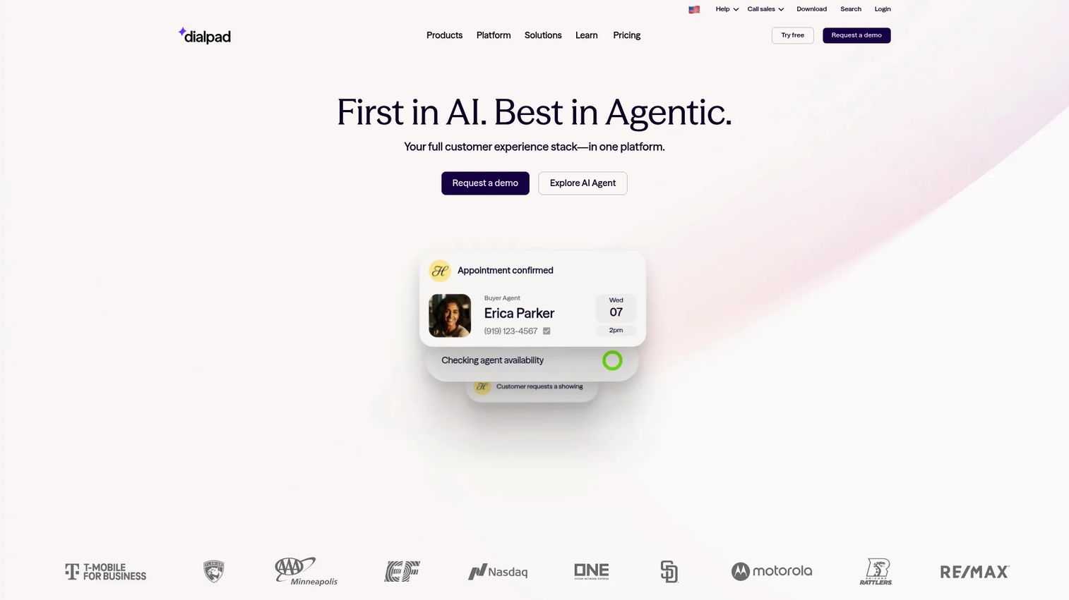 Dialpad AI communications platform