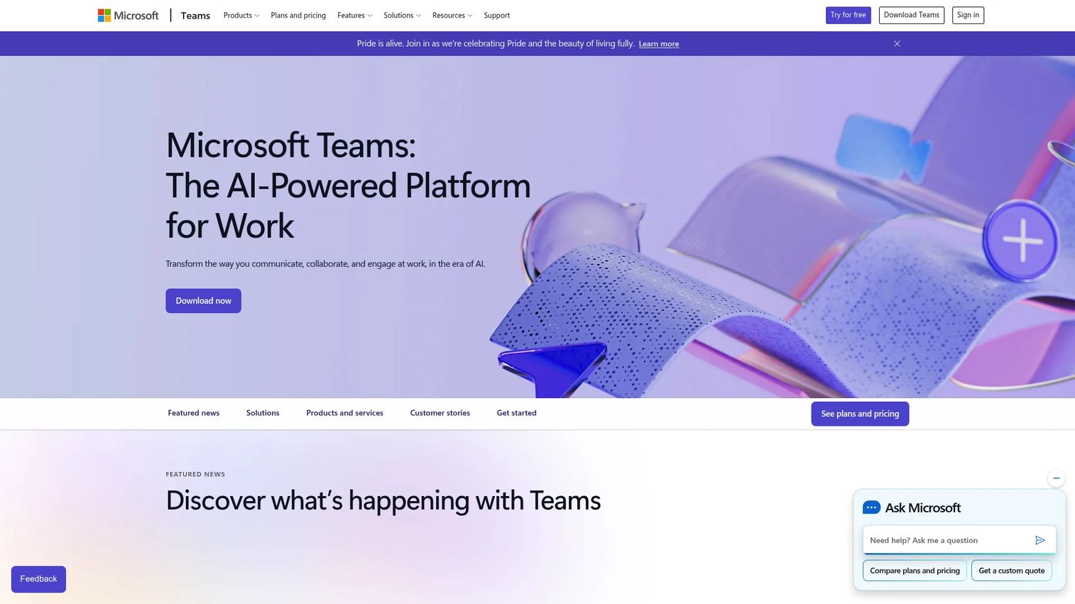 Microsoft Teams audio conferencing