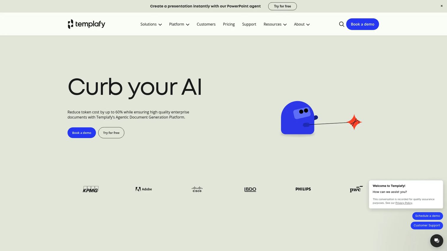 Templafy document governance platform