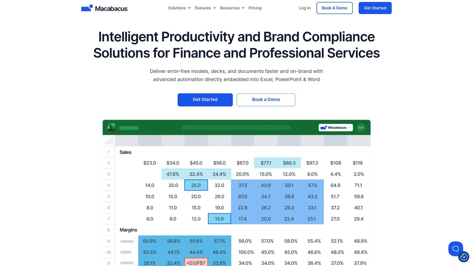 Macabacus finance productivity suite
