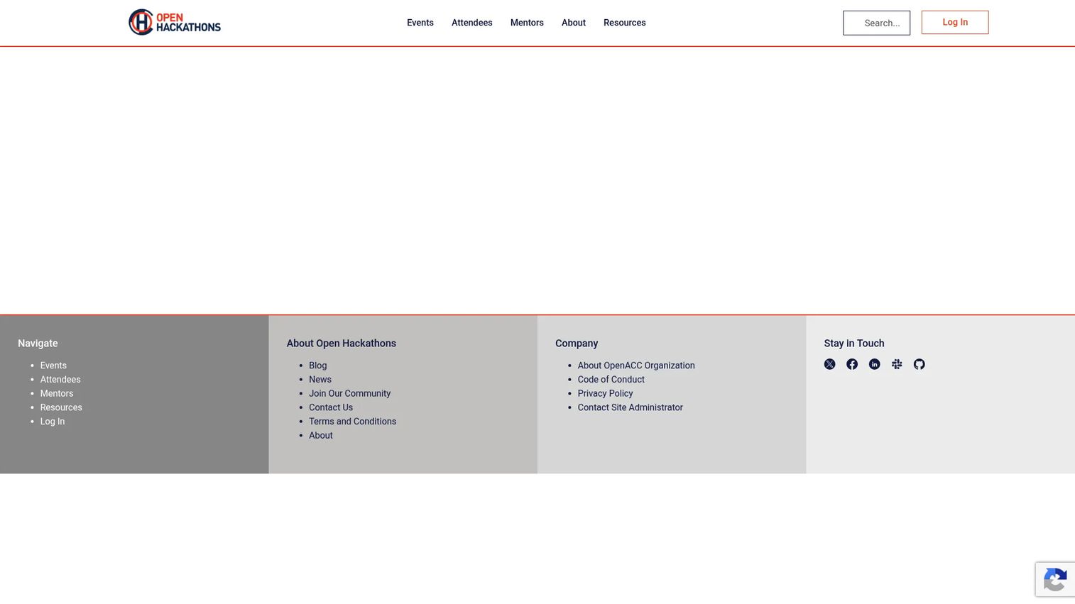 Open Hackathons screenshot