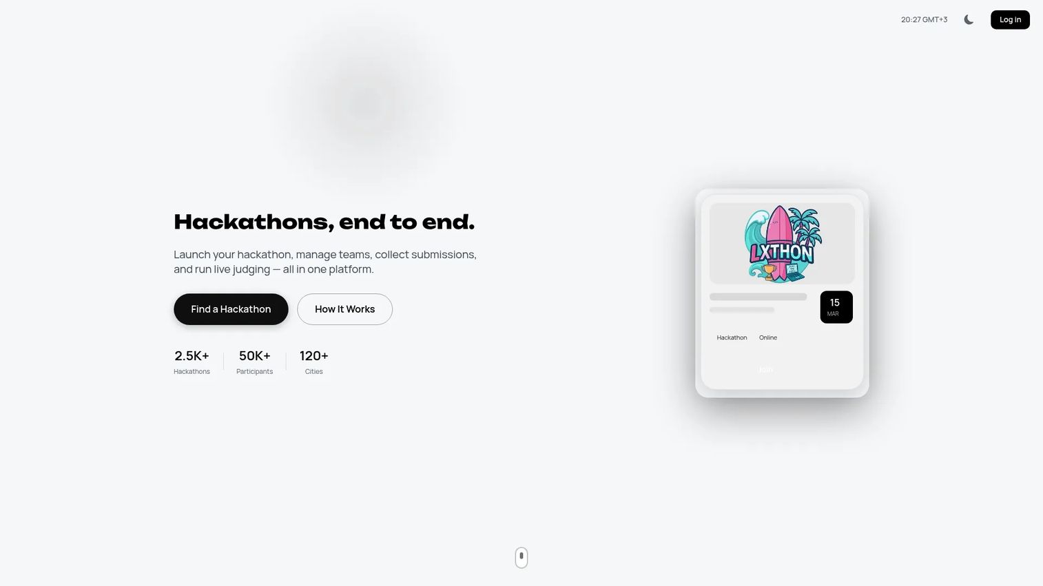 Xthon screenshot