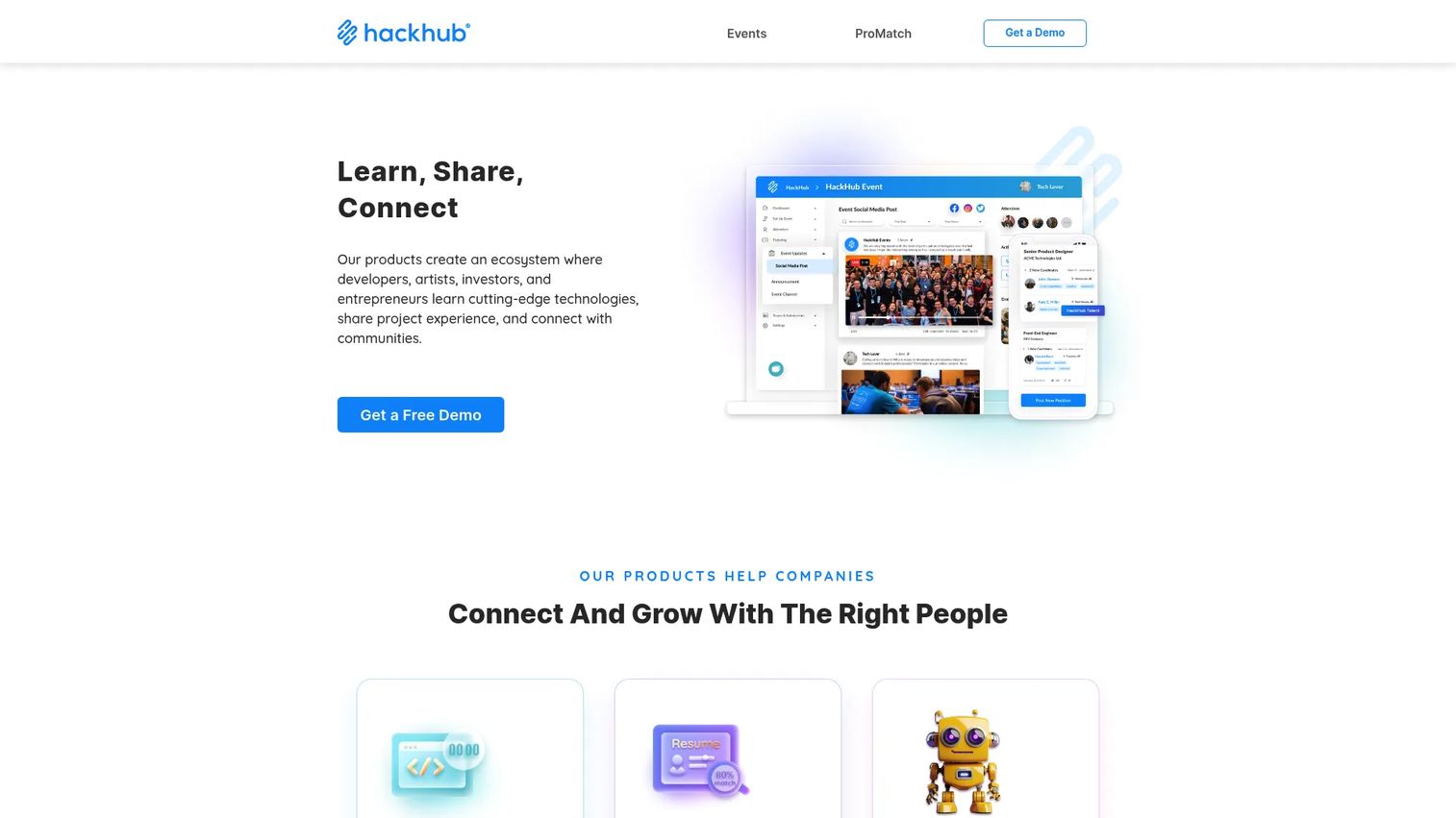 HackHub screenshot