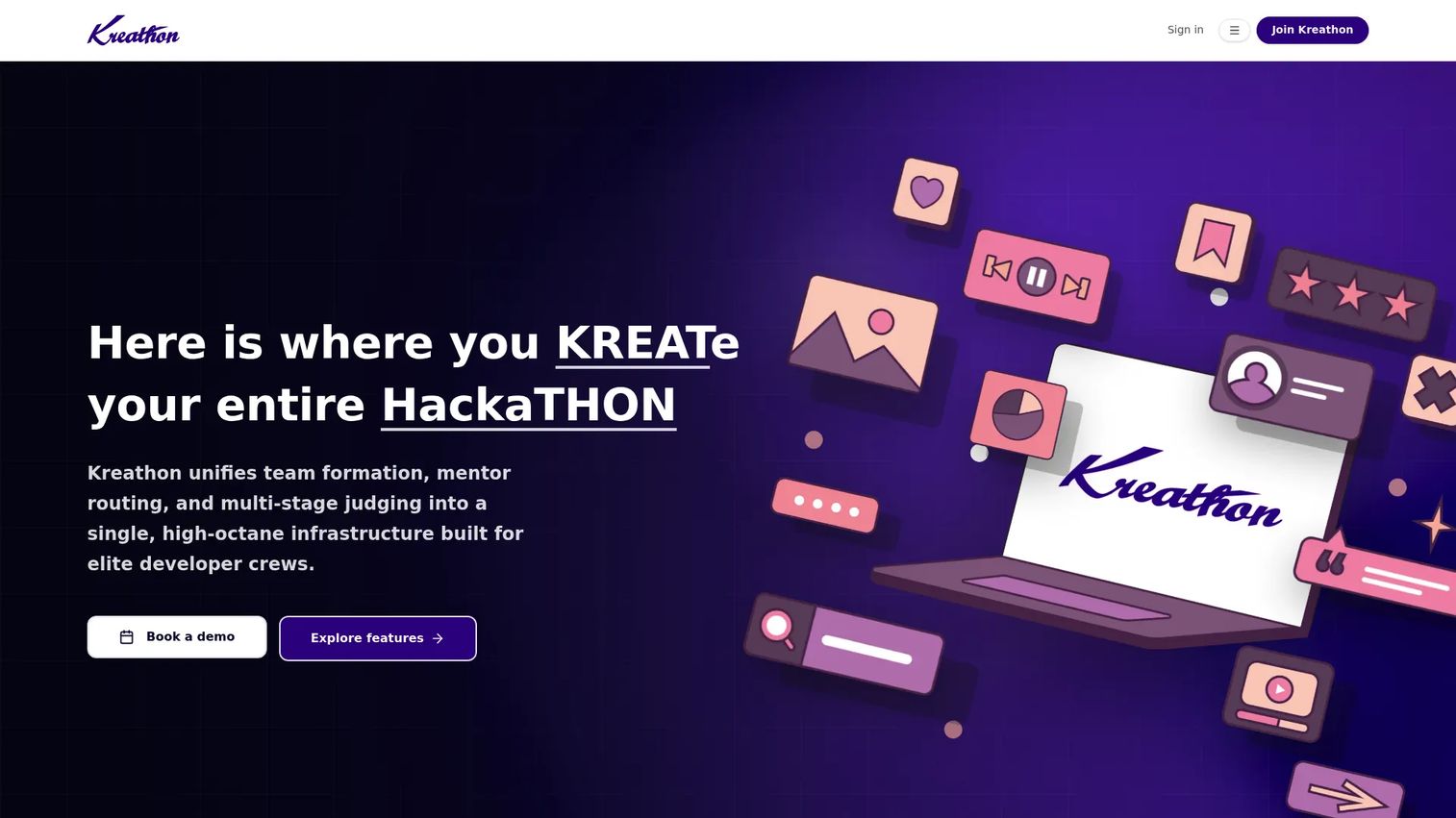 Kreathon screenshot