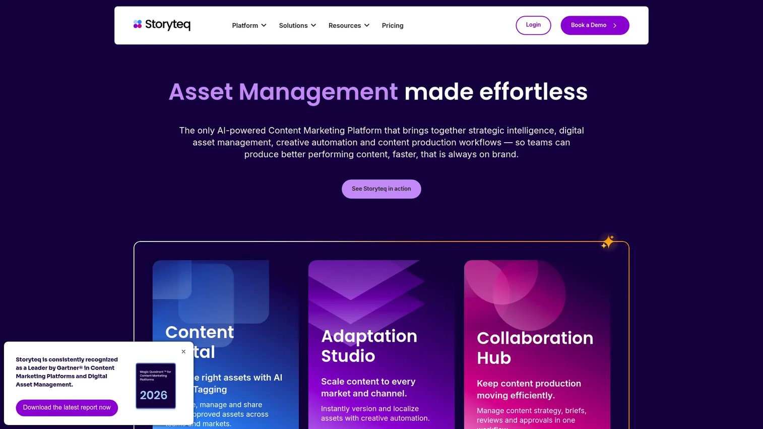 Storyteq content and creative automation platform