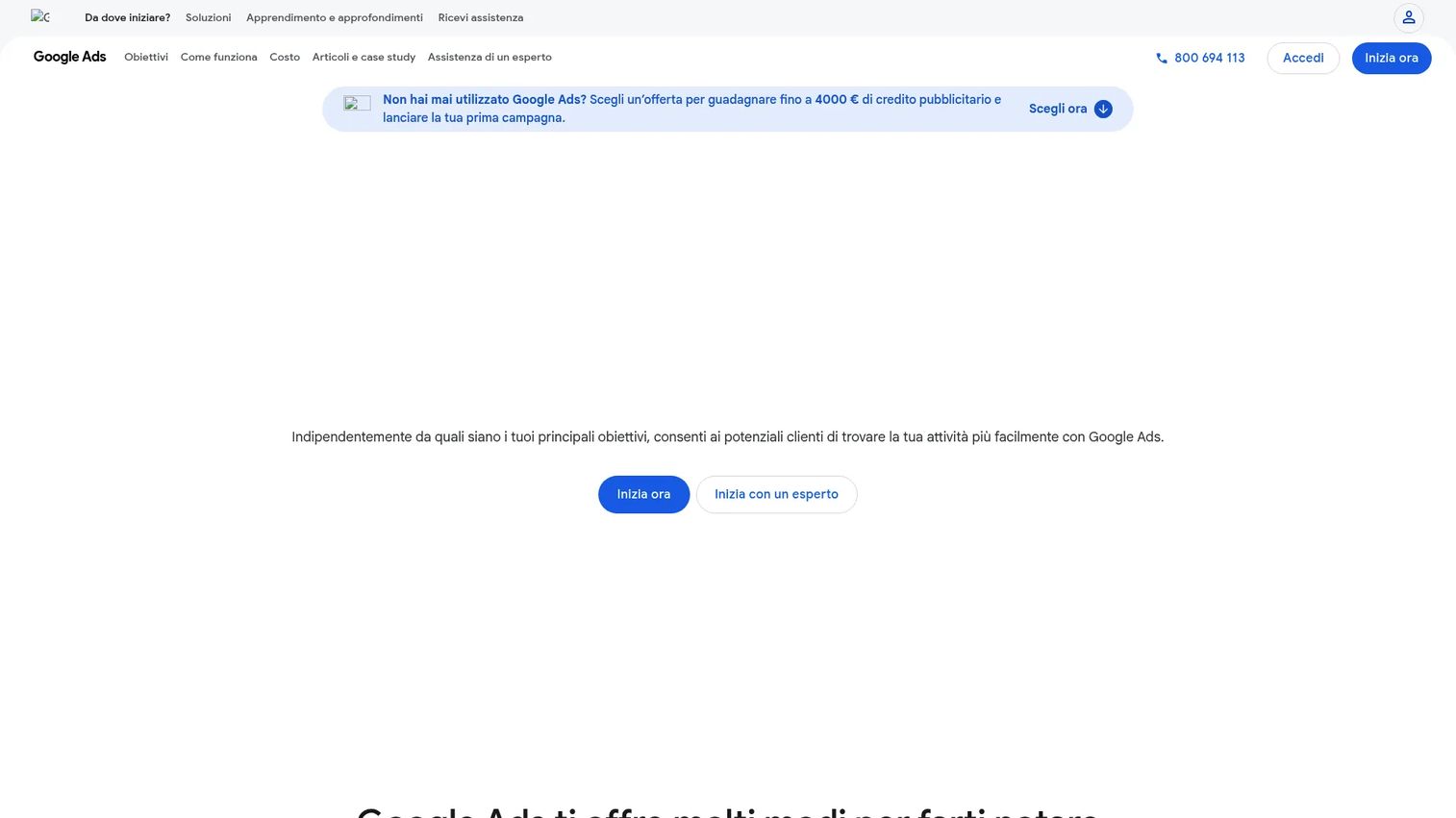 Google Ads campaign and audience management dashboard