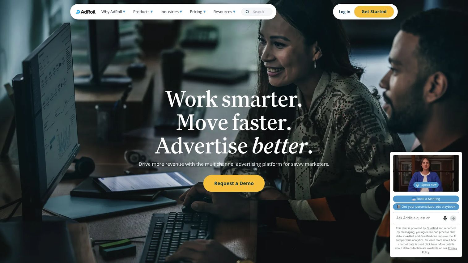 AdRoll multichannel retargeting and campaign dashboard