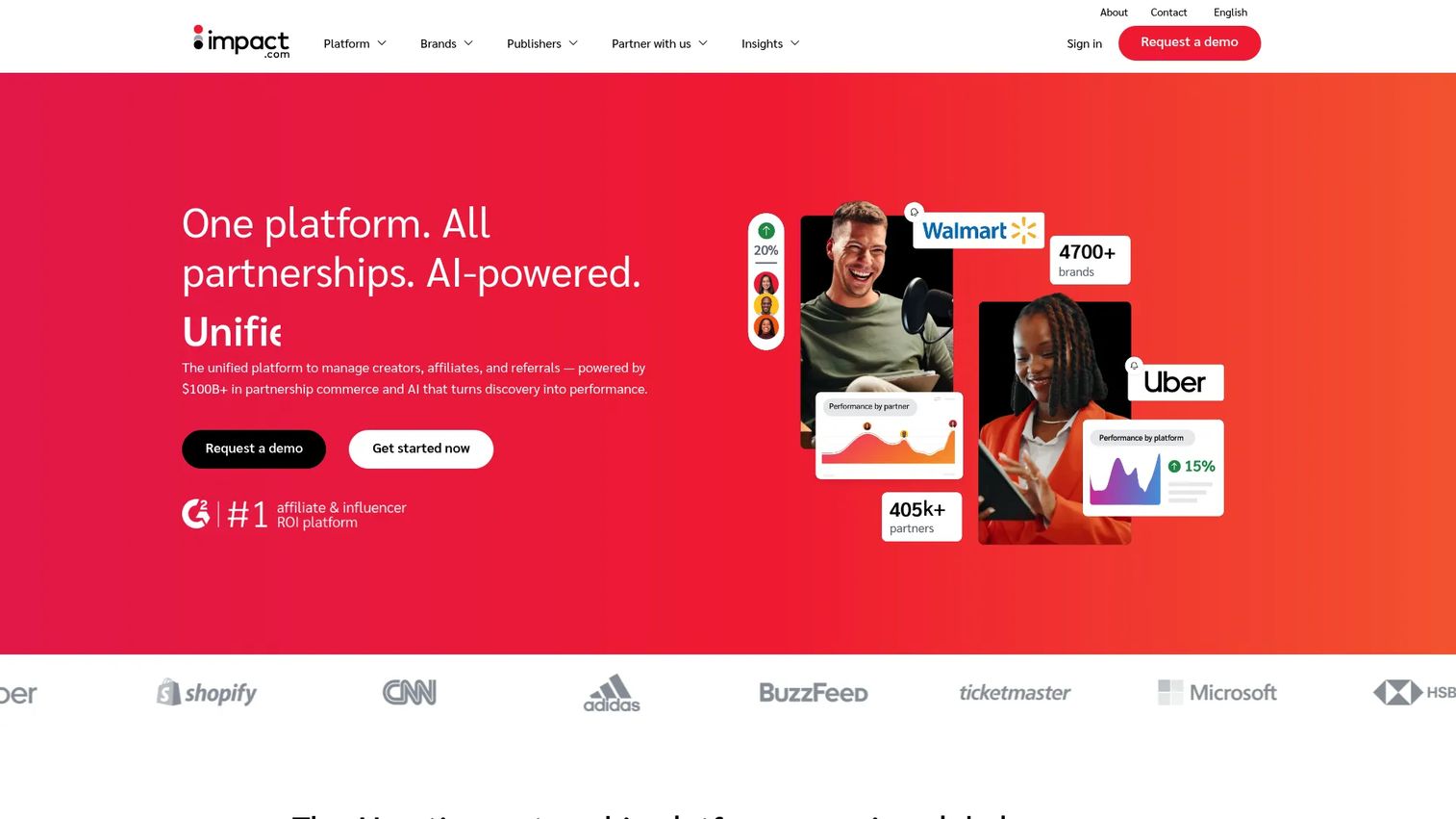 Impact.com social commerce platform