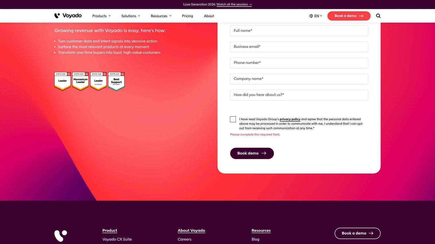 Voyado retail commerce platform