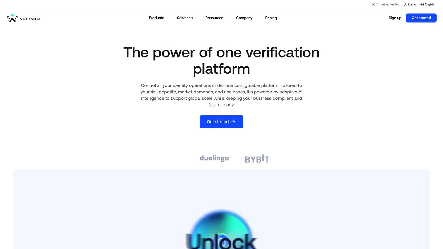 Sumsub identity verification and compliance platform