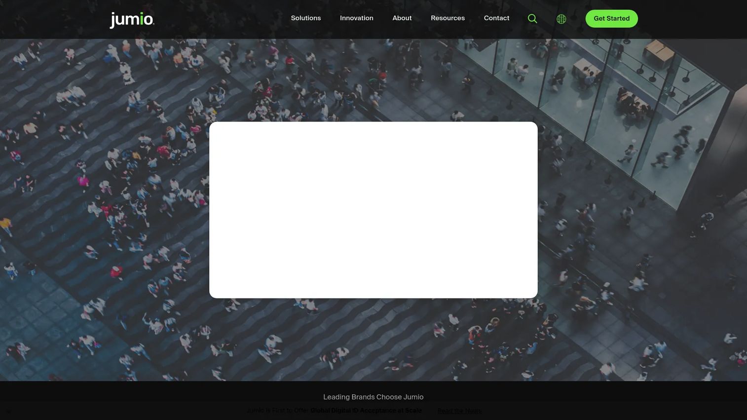 Jumio identity verification platform