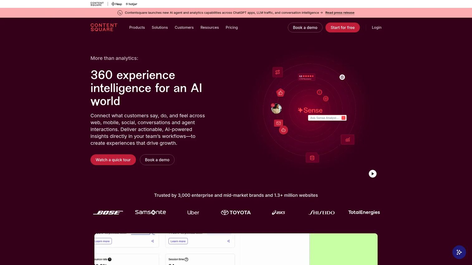 Contentsquare experience analytics
