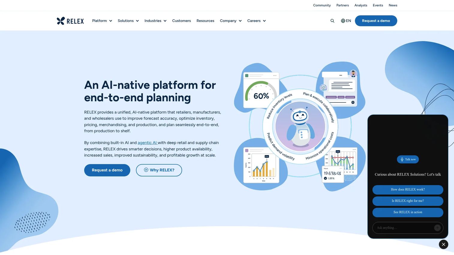 RELEX Solutions retail planning platform