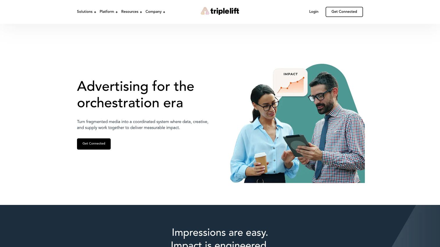 TripleLift programmatic advertising platform homepage