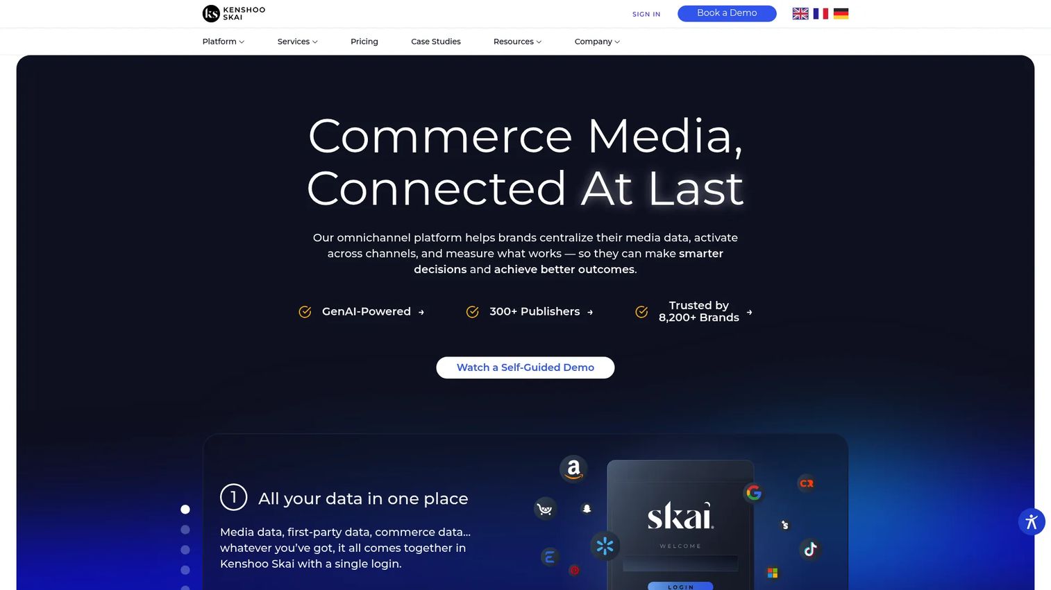 Skai homepage