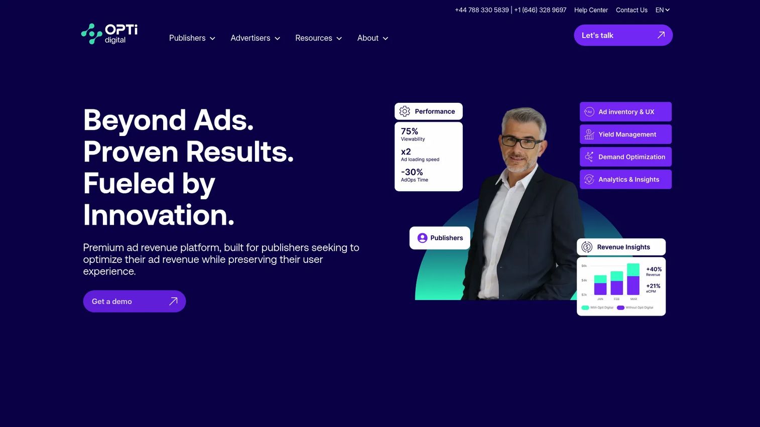 Opti Digital screenshot
