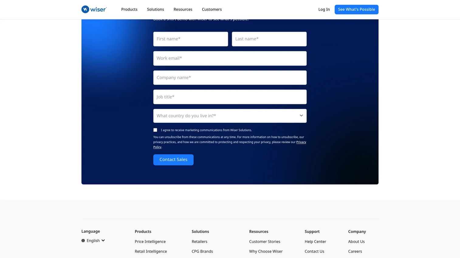 Wiser Solutions commerce execution platform