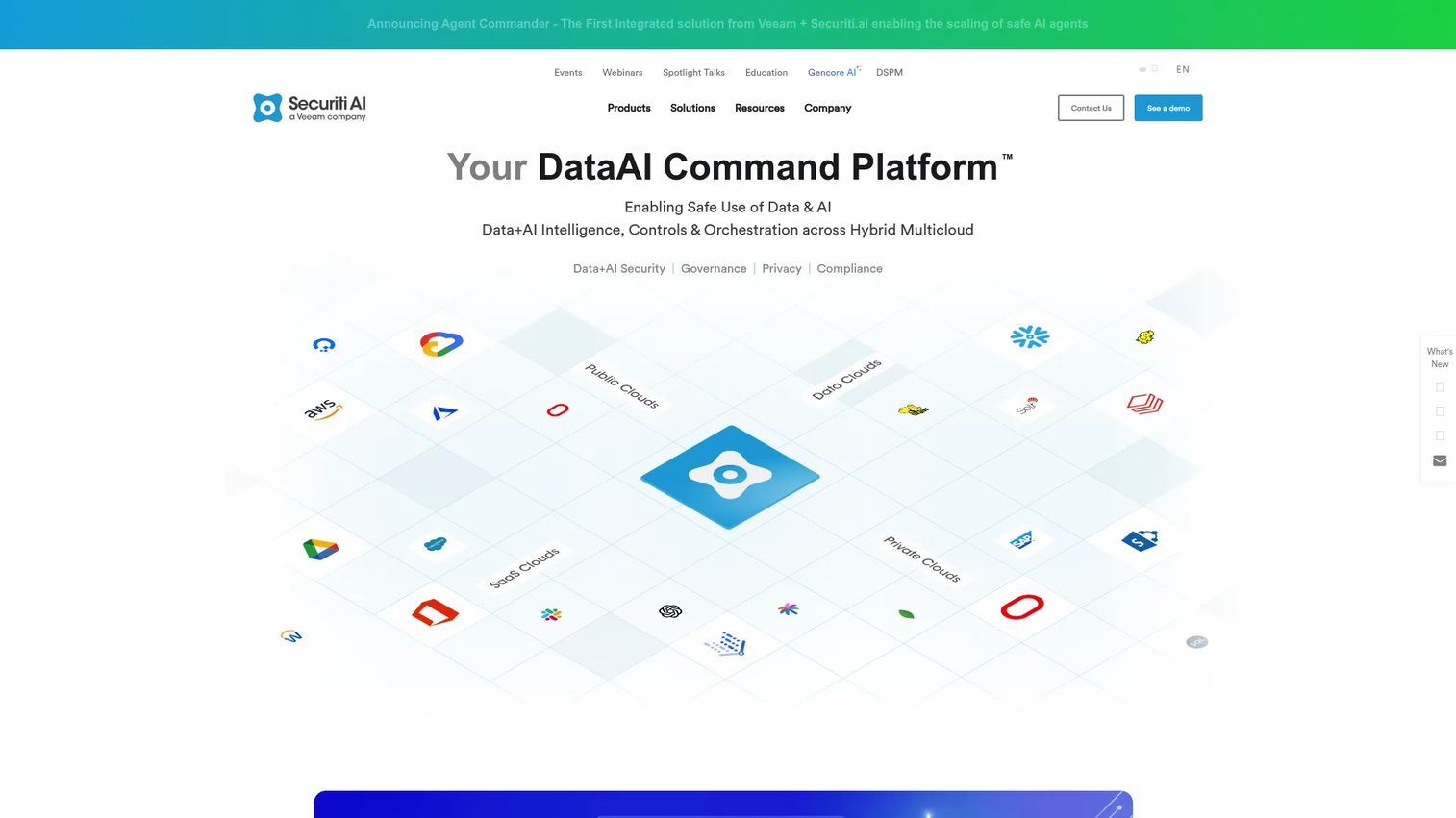 Securiti Data Command platform