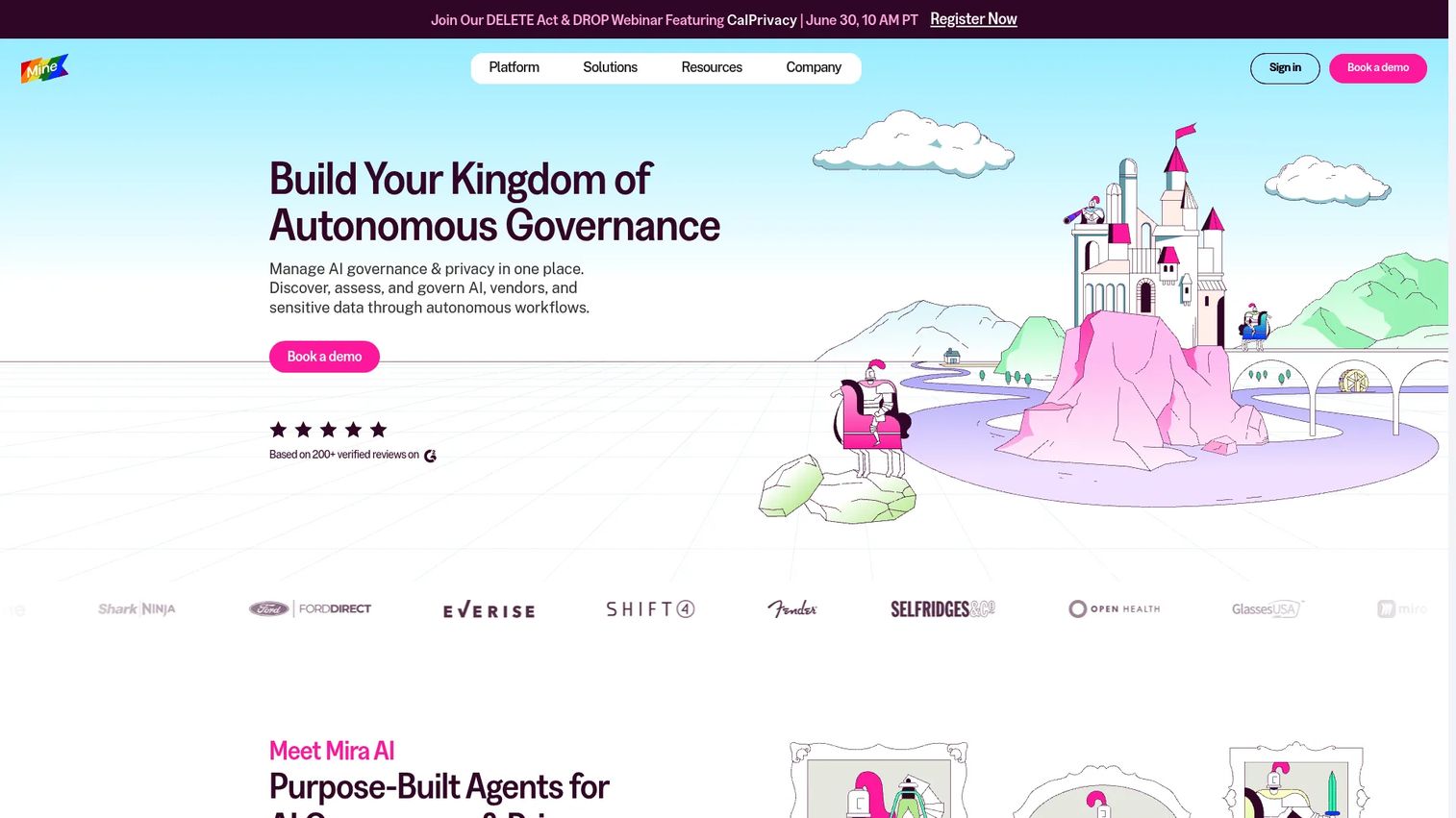 MineOS privacy and compliance platform