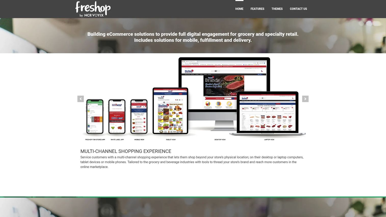 Freshop grocery ecommerce and fulfillment platform