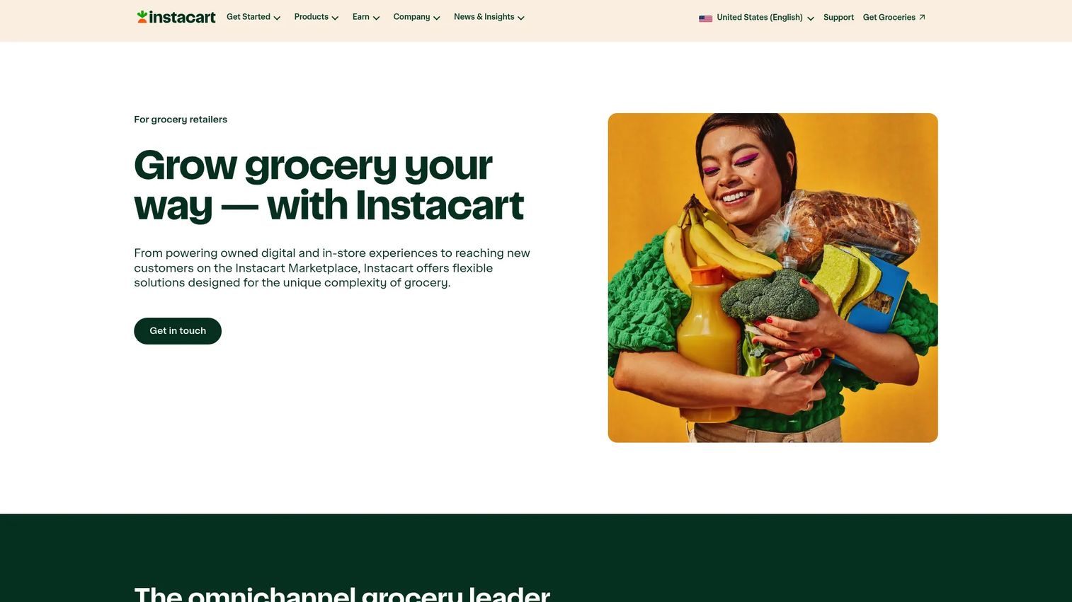 Instacart Platform enterprise grocery commerce for retailers
