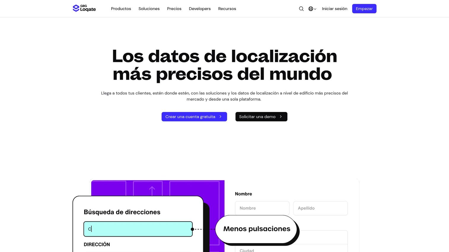 Loqate address and phone verification platform