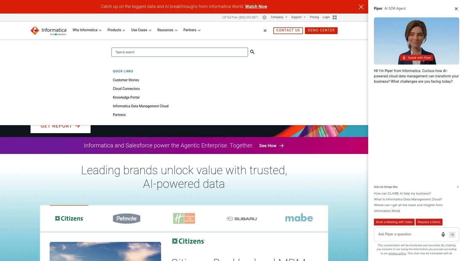 Informatica Data Security Cloud privacy platform