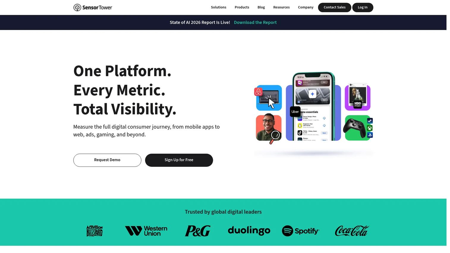 Sensor Tower app and ad intelligence platform