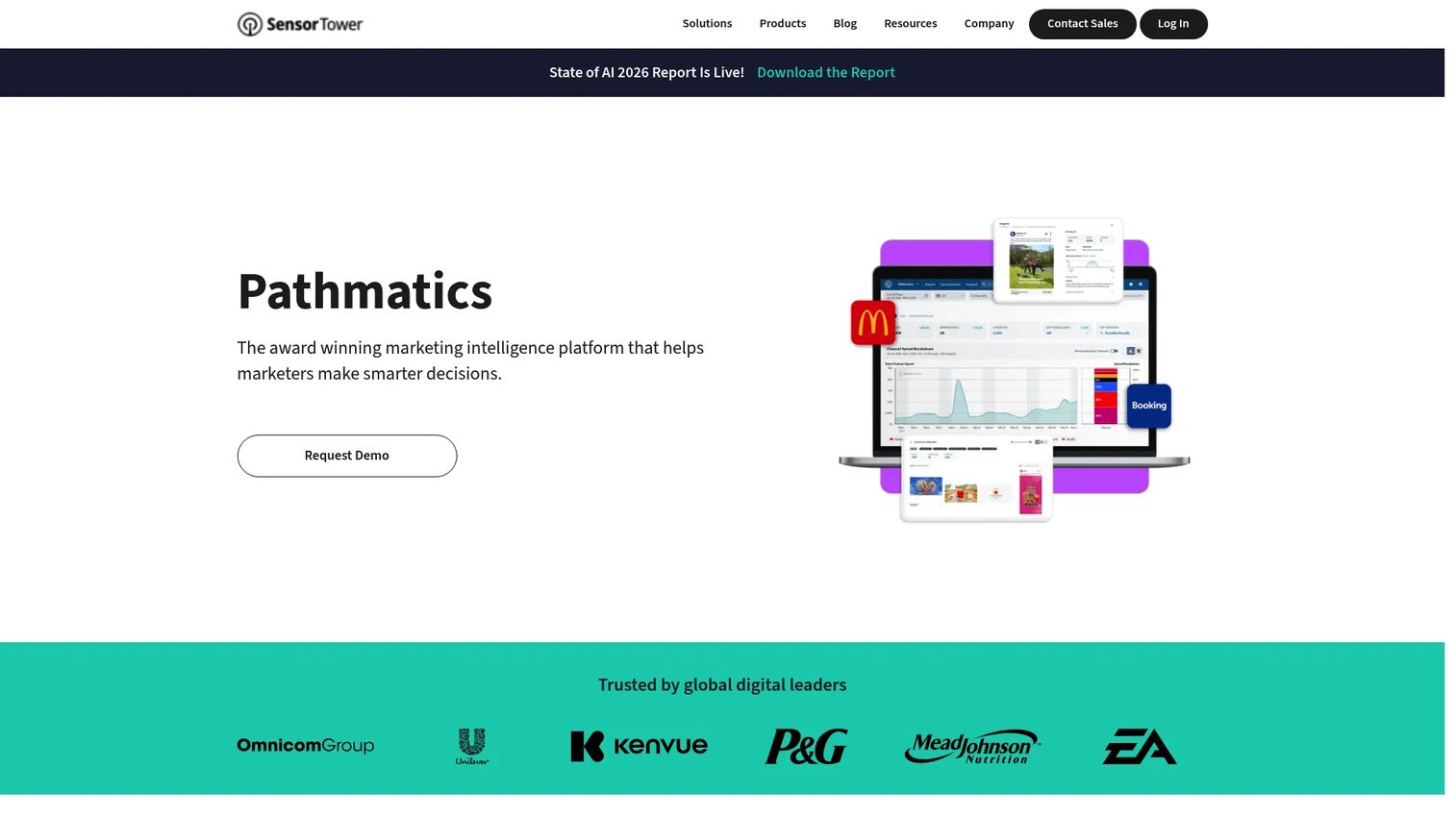 Pathmatics by Sensor Tower digital advertising intelligence
