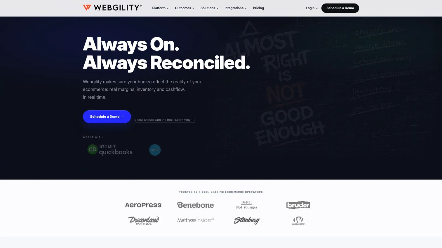 Webgility ecommerce automation software