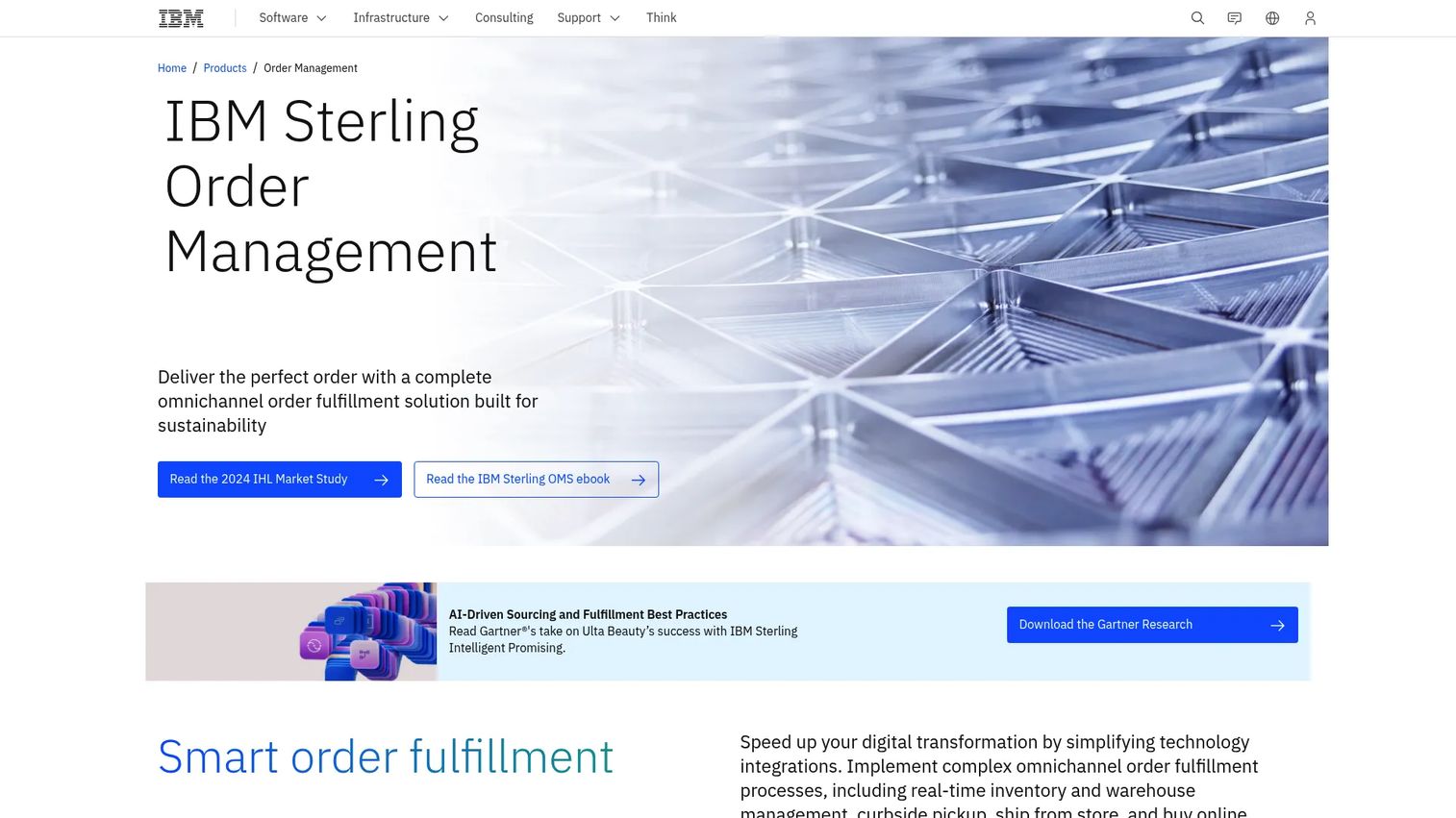 IBM Sterling Order Management platform