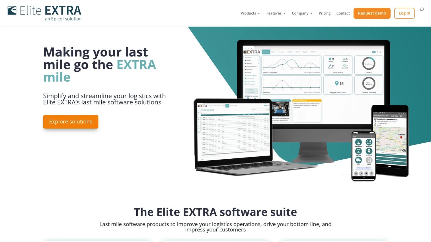 Elite EXTRA last-mile logistics software